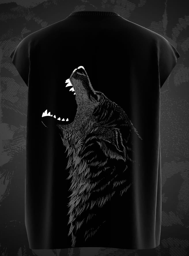 Roaring Wolf Gym Vest