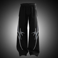 Tribal Baggy Fit Oversize Cotton Sweatpants
